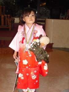 Hana in a kimono!!